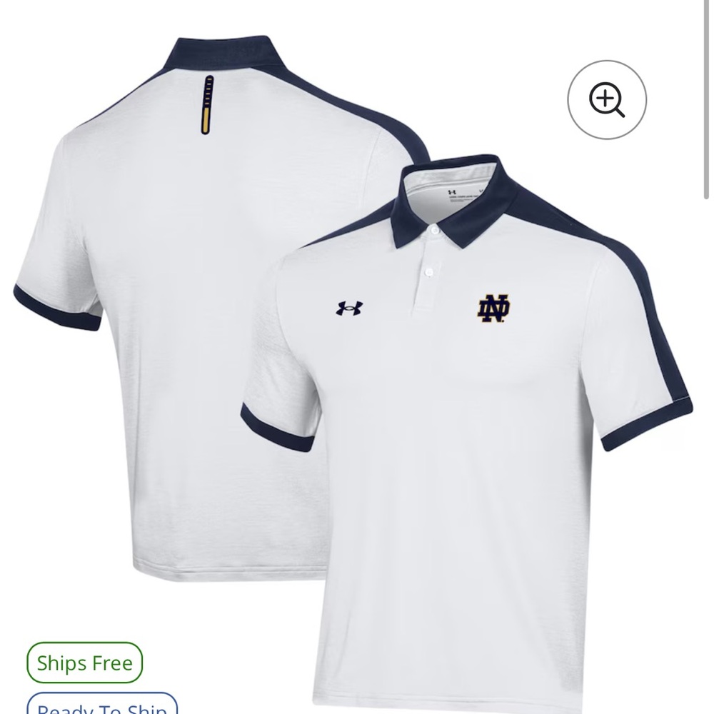 Under Armour notre dame polo